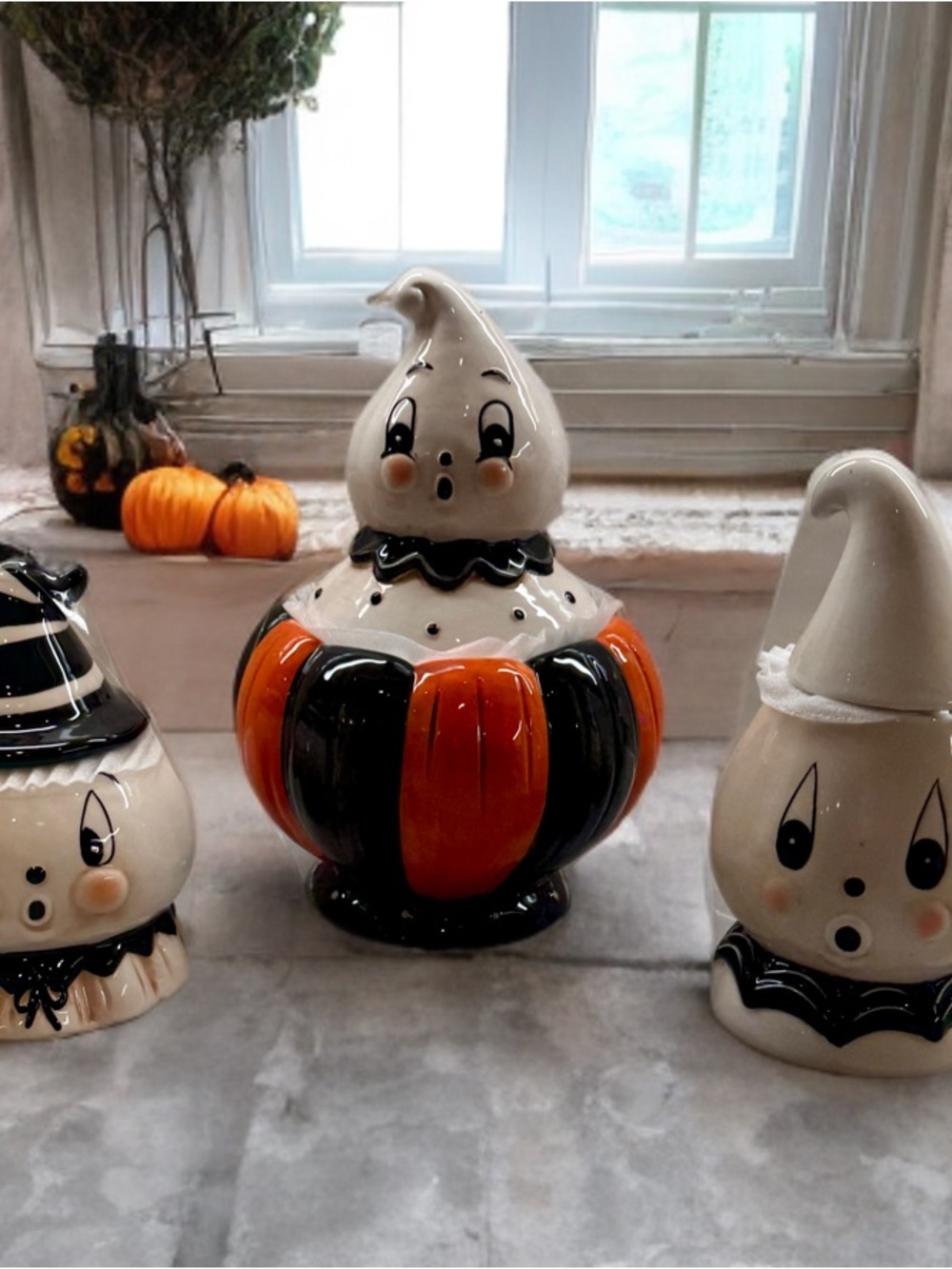 Johanna Parker New Halloween 2026 Ghost canister black orange pumpkin